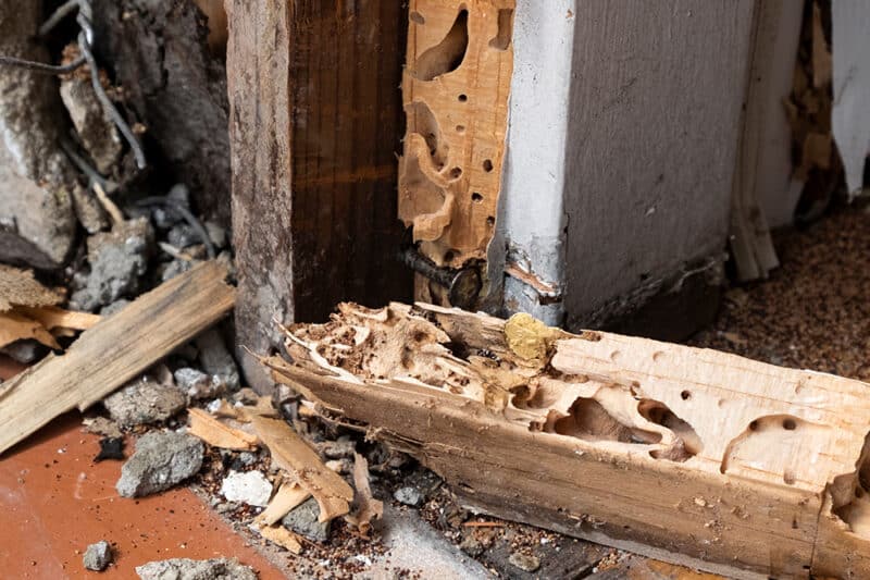 Termite Inspection and Damage